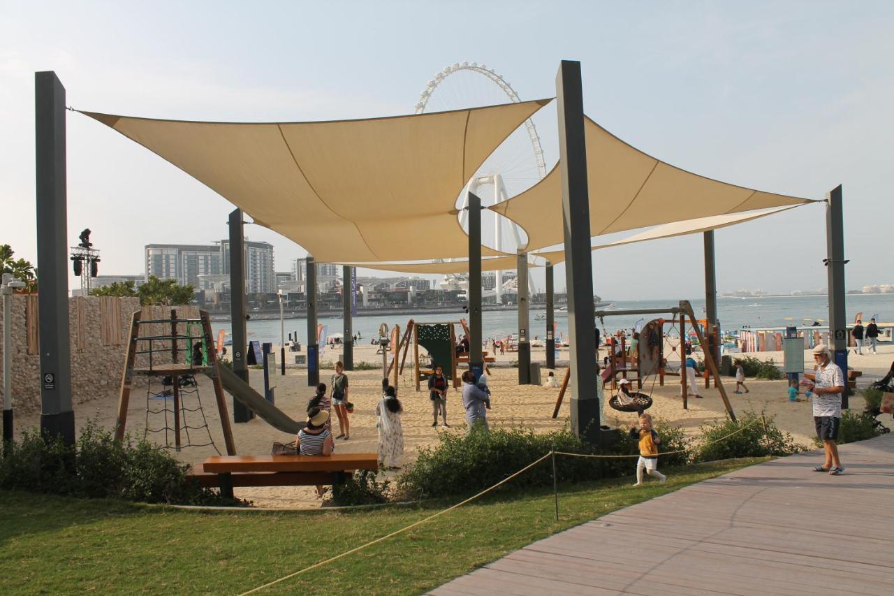 Newly Furnished One Bedroom Apartment Next To Metro & Beach In Marina Residence Dubai Exteriör bild