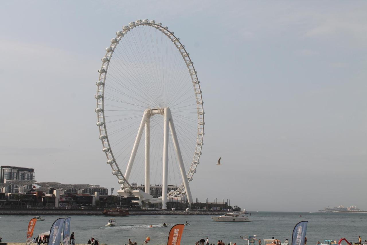 Newly Furnished One Bedroom Apartment Next To Metro & Beach In Marina Residence Dubai Exteriör bild